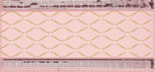 Декор Ape Capricho De Los Zares NefritaRosa 9.2x20 снят с производства