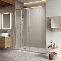 Душевая дверь в нишу BelBagno LUCE LUCE-BF-2-150-C-Cr Душевая дверь в нишу BelBagno LUCE LUCE-BF-2-150-C-Cr