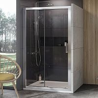 Душевая дверь Ravak 0ZVG0U00Z1 10DP2-120 раздвижная 10°, сатин + транспарент