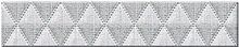 Декор Azori Illusto Grey Geometry Border 6.2x31.5 (IllusioGreyGeometryBorder) купить недорого в интернет-магазине Керамос