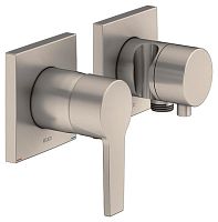 Смеситель Keuco 51151051222 Edition 11 встраиваемый, однорычажный, никель шлифованный Смеситель Keuco 51151051222 Edition 11 встраиваемый, однорычажный, никель шлифованный