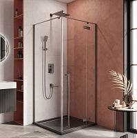 Душевой уголок Cezares LINER LINER-A-1-90-C-GM-R