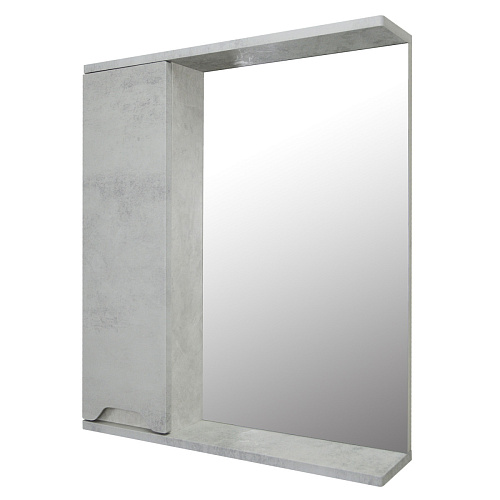 Зеркальный шкаф Loranto CS00086983 Florena 60х60 см, серый матовый купить недорого в интернет-магазине Керамос