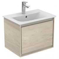 Тумба Ideal Standard E0817UK Connect Air для раковины 50х36 см, подвесная, Wood light brown + Matt Light Brown (светло-коричневое дерево + светло-коричневый матовый) Тумба Ideal Standard E0817UK Connect Air для раковины 50х36 см, подвесная, Wood light brown + Matt Light Brown (светло-коричневое дерево + светло-коричневый матовый)