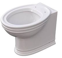 Чаша унитаза Caprigo 5823 Armonia 36х54 см приставного, белая