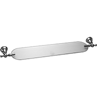 Cisal AR09043021  Arcana Полочка стелянная 60см, цвет хром