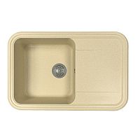 Мойка для кухни Florentina 20.170.D0780.104 Крит 78х51 см, с крылом, бежевая