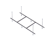 Каркас для ванны Aquatek  KAR-0000024