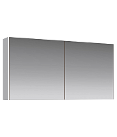 Зеркальный шкаф Aqwella MOB0412+MOB0717W Mobi подвесной 120х60 см, белый