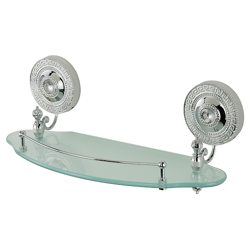 Полка Migliore 31589 Montecarlo c галереей, стекло матовое/хром - купить в Санкт-Петербурге, цена на Полка Migliore 31589 Montecarlo c галереей, стекло матовое/хром в интернет-магазине Керамос Полка Migliore 31589 Montecarlo c галереей, стекло матовое/хром купить недорого в интернет-магазине Керамос