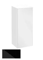 Шкаф-пенал Keuco 34020570001 Royal Reflex средний 84х35 см, петли слева, черный/черный