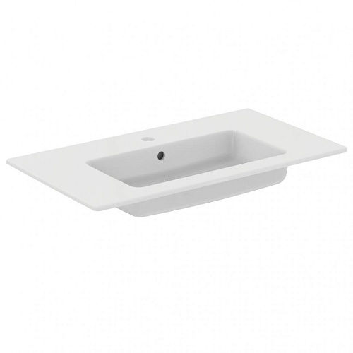 Раковина Ideal Standard E066901 Tempo Vanity с 1-м отверстием под смеситель 80х45 см, Euro White (евробелый)