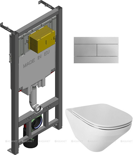 Унитаз c инсталляцией и сиденьем микролифт Jacob Delafon MODERN LIFE E21776RU-00 Унитаз c инсталляцией и сиденьем микролифт Jacob Delafon MODERN LIFE E21776RU-00