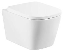 Чаша унитаза BelBagno BB120CHR ALBANO, P-trap, подвесного, 37х50 см, безободкового, белая