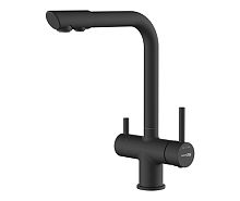 Смеситель WasserKraft A8367 для кухни, под фильтр, черный Soft-touch Смеситель WasserKraft A8367 для кухни, под фильтр, черный Soft-touch