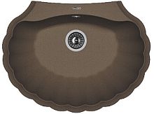 Мойка для кухни Florentina 20.345.E0695.303 Гребешок 70х53 см, мокко