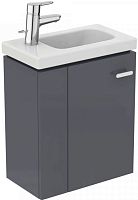 Тумба Ideal Standard E0370KR Connect Space для раковины 45х25 см, подвесная, Glossy Grey (серый глянцевый) Тумба Ideal Standard E0370KR Connect Space для раковины 45х25 см, подвесная, Glossy Grey (серый глянцевый)