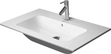 Раковина Duravit 2336830030  ME by Starck для мебели с переливом, с 3 отв. под смеситель, 83x49 см, белая
