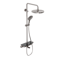 Душевая система с термостатом ABELSBERG Lineara SNS52791BN