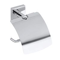 Держатель Bemeta 132112012 Beta для туалетной бумаги с крышкой 13.5 см, хром