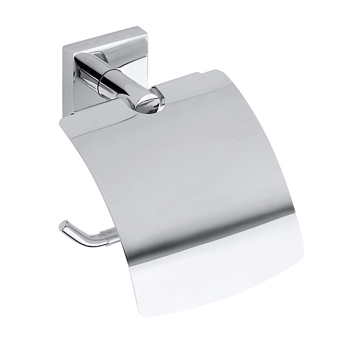 Держатель Bemeta 132112012 Beta для туалетной бумаги с крышкой 13.5 см, хром купить недорого в интернет-магазине Керамос