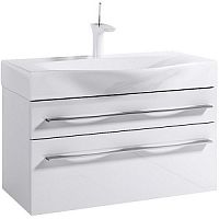 Тумба Aqwella Mil.01.08/2/W Milan под раковину 80х40 см, подвесная, белая