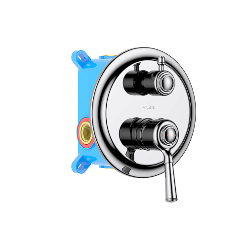 Смеситель Aquatek КЛАССИК AQUATEK AQ1546CR Смеситель Aquatek КЛАССИК AQUATEK AQ1546CR