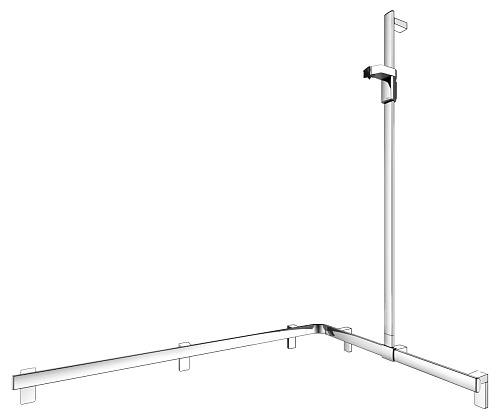 Поручень Keuco AXESS 35015010301 купить недорого в интернет-магазине Керамос