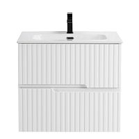 Тумба под раковину подвесная Cezares DUET-N DUET-N-700-2C-SO-BL