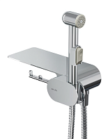 Сет 2156 F0202600_Гигиенический набор AM.PM F0202600 Like, со смесителем для душа/с полкой, хром