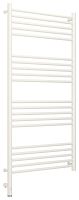 Полотенцесушитель электрический Сунержа 30-5804-1260 Богема 3.0 РЭБ, прямая, 1200х600 мм/ МЭМ левый, матовый белый
