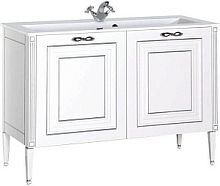 Тумба с раковиной Aquanet 00213046 Паола, 120х55 см, белая