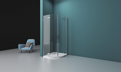 Душевой уголок BelBagno Kraft KRAFT-R-2-100-C-Cr