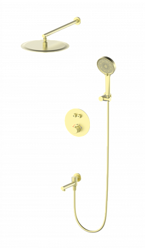 Душевая система с термостатом Wonzon & Woghand WW-88929010-BG Душевая система с термостатом Wonzon & Woghand WW-88929010-BG