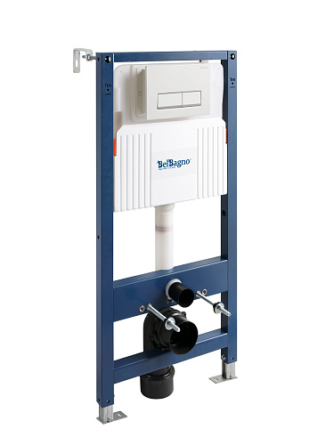 Инсталляция для подвесных унитазов BelBagno  BB-101-M-BR