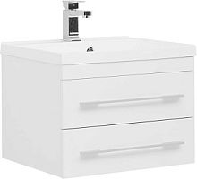 Тумба с раковиной Aquanet 00212800 Нота, 58х48 см, белая