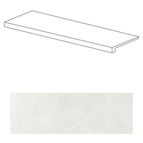 Ступень AtlasConcorde MARVELSTONE MarvelBiancoDolomiteScalino33x60 купить недорого в интернет-магазине Керамос