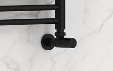 Вентиль Сунержа 31-1400-1212 угловой, (цилиндр) G 1/2" НР х G 1/2" НР, матовый черный