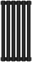 Радиатор Сунержа 31-0332-5006 Эстет-00 отопительный н/ж 500х270 мм/ 6 секций, матовый черный