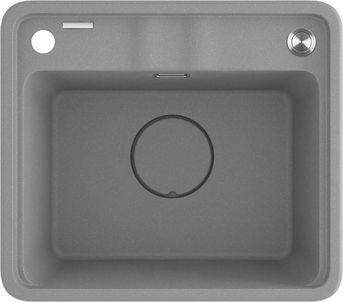 Мойка Deante ZKM_S103 Momi кухонная 50х44 см, серый металлик