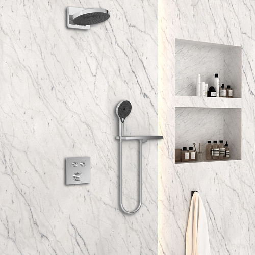 Душевой комплект Vincea VSFW-4I211RCH Inspire встраиваемый, двухрежимный, хром Душевой комплект Vincea VSFW-4I211RCH Inspire встраиваемый, двухрежимный, хром