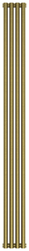 Радиатор Сунержа 05-0302-1804 Эстет-11 отопительный н/ж 1800х180 мм/ 4 секции, состаренная бронза