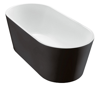 Ванна акриловая BelBagno BB71-1700-NERO-W0