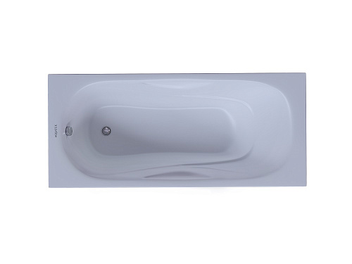 Чугунная ванна Aquatek AQ8070F-00 Гамма 170х75 см, белая