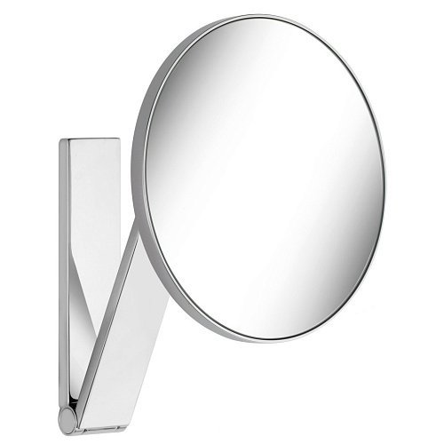 Косметическое зеркало Keuco 17612010000 Ilook_Move круглое, фактор увеличения x 5, без подсветки, хром купить недорого в интернет-магазине Керамос