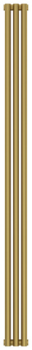 Радиатор Сунержа 032-0332-1803 Эстет-00 отопительный н/ж 1800х135 мм/ 3 секции, матовое золото