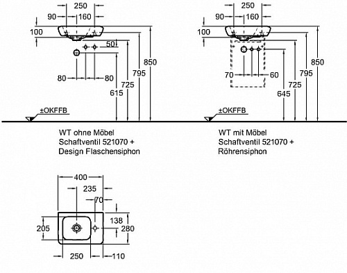 Раковина Geberit it! 271940000 Раковина Geberit it! 271940000