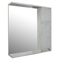 Зеркальный шкаф Loranto CS00086985 Florena 60х70 см, серый матовый