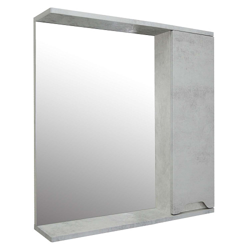 Зеркальный шкаф Loranto CS00086985 Florena 60х70 см, серый матовый купить недорого в интернет-магазине Керамос