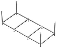 Каркас для ванны AM.PM JOY W85A-150-070W-R